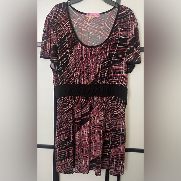 Retro Tunic/Short Dress With Tie Back - Picture 1 of 2